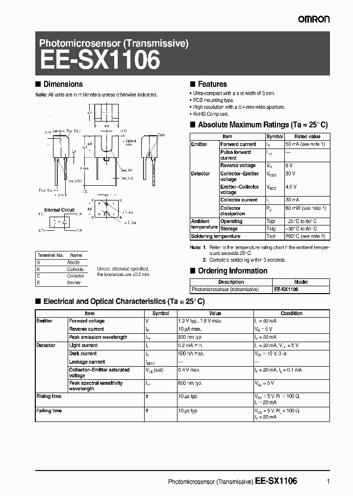 EE-SX1106_4547370.PDF Datasheet