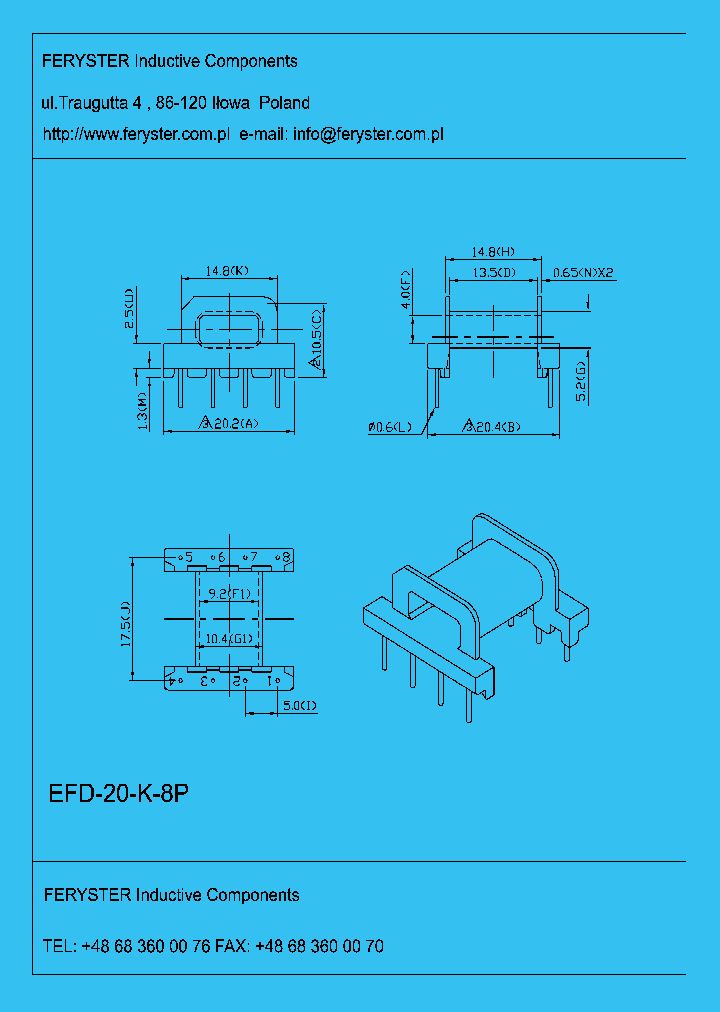 EFD-20-K-8P_4465418.PDF Datasheet