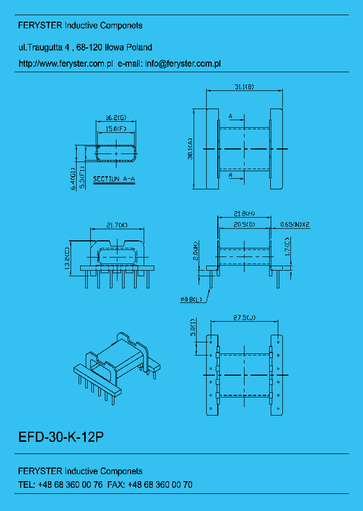 EFD-30-K-12P_4827908.PDF Datasheet