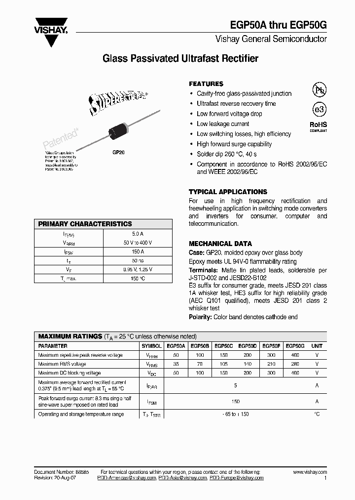 EGP50G_4343347.PDF Datasheet