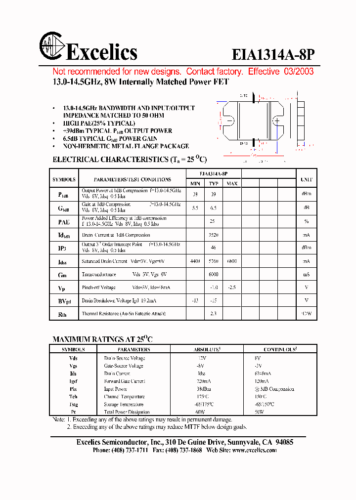 EIA1314A-8P_4906130.PDF Datasheet