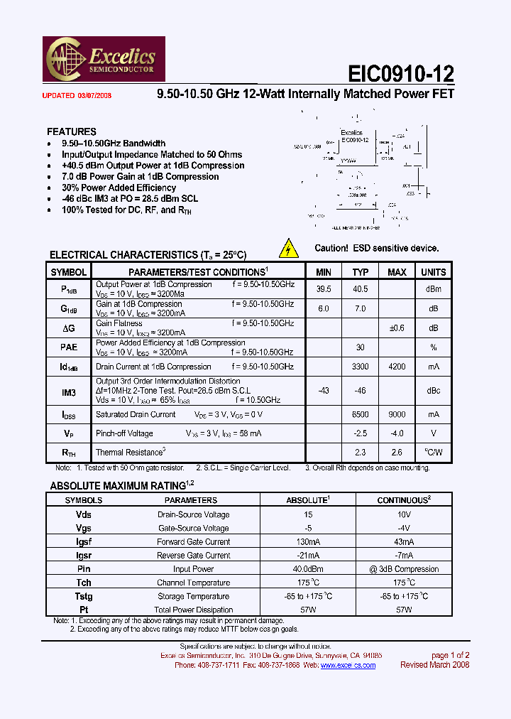 EIC0910-12_4623465.PDF Datasheet