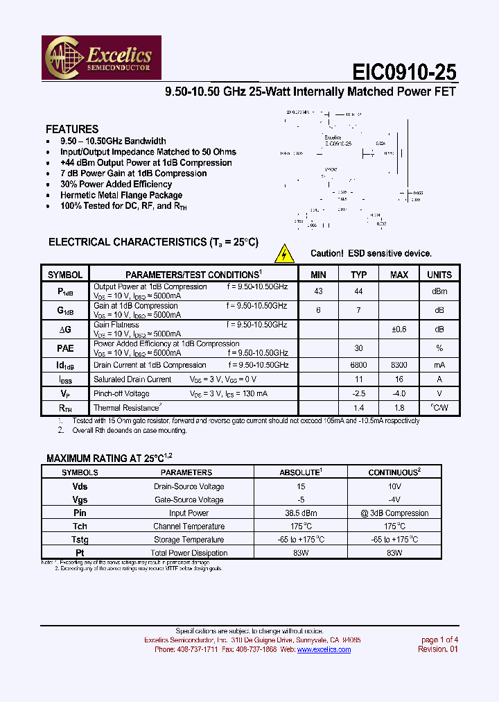 EIC0910-25_4712046.PDF Datasheet