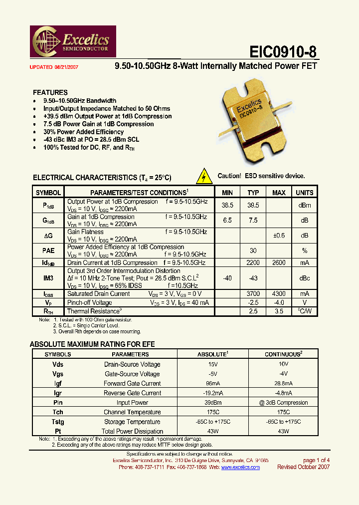 EIC0910-8_4712049.PDF Datasheet