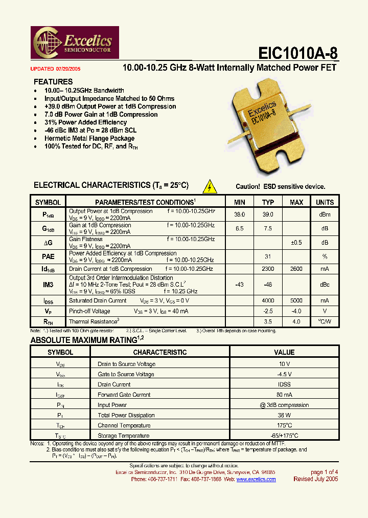 EIC1010A-8_4454432.PDF Datasheet