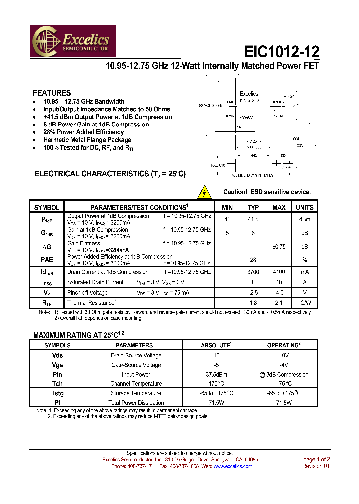 EIC1012-12_4590989.PDF Datasheet