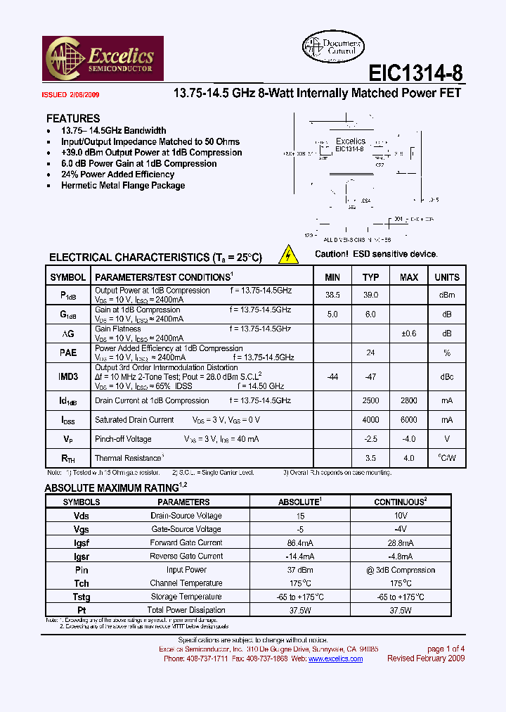EIC1314-8_4580877.PDF Datasheet