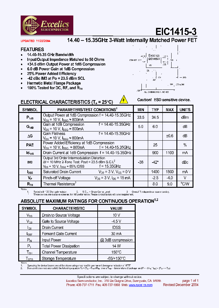 EIC1415-3_4457506.PDF Datasheet