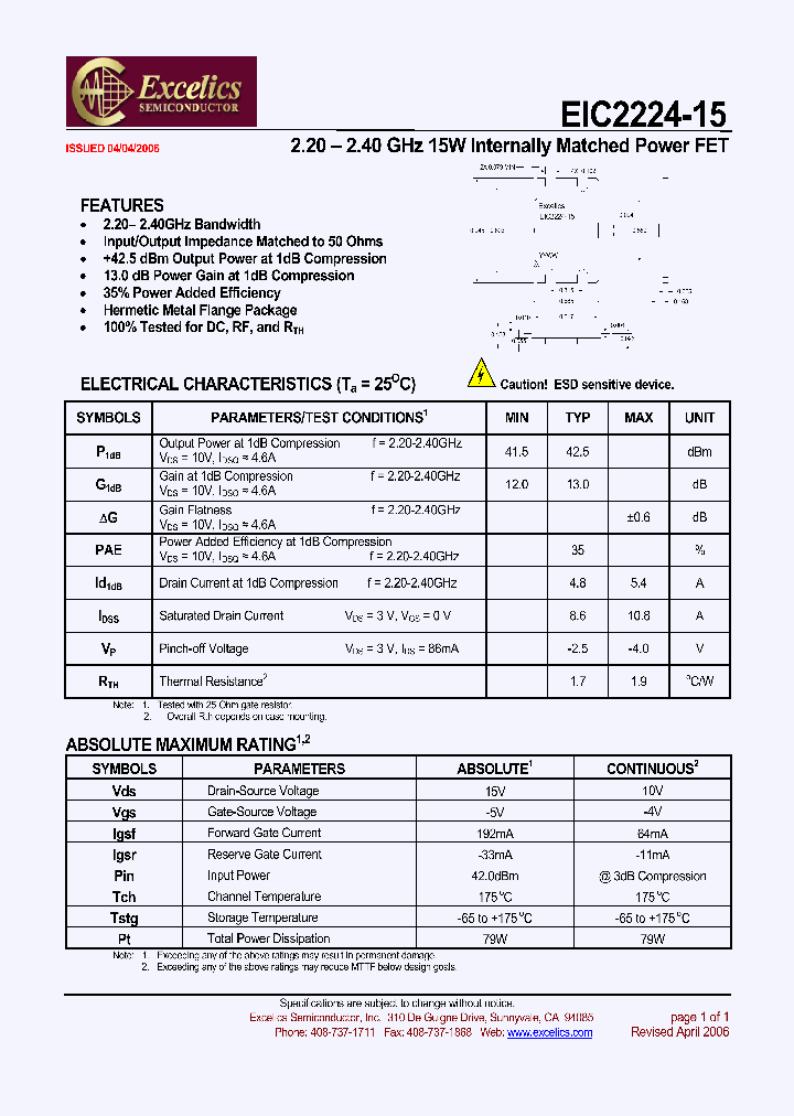EIC2224-15_4424344.PDF Datasheet