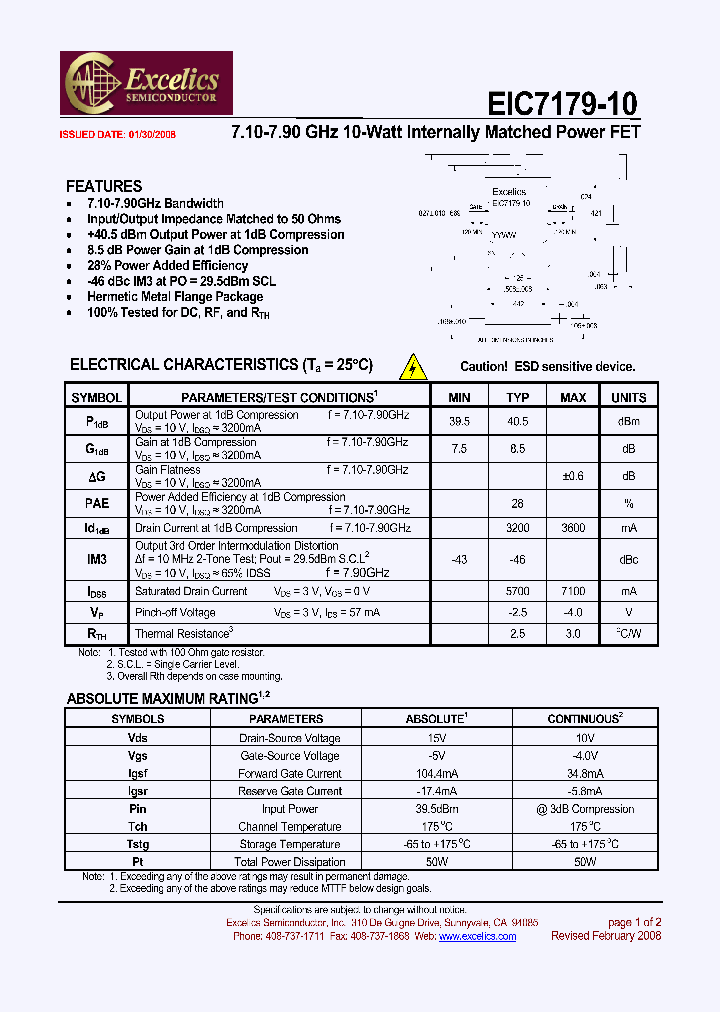 EIC7179-10_4501490.PDF Datasheet