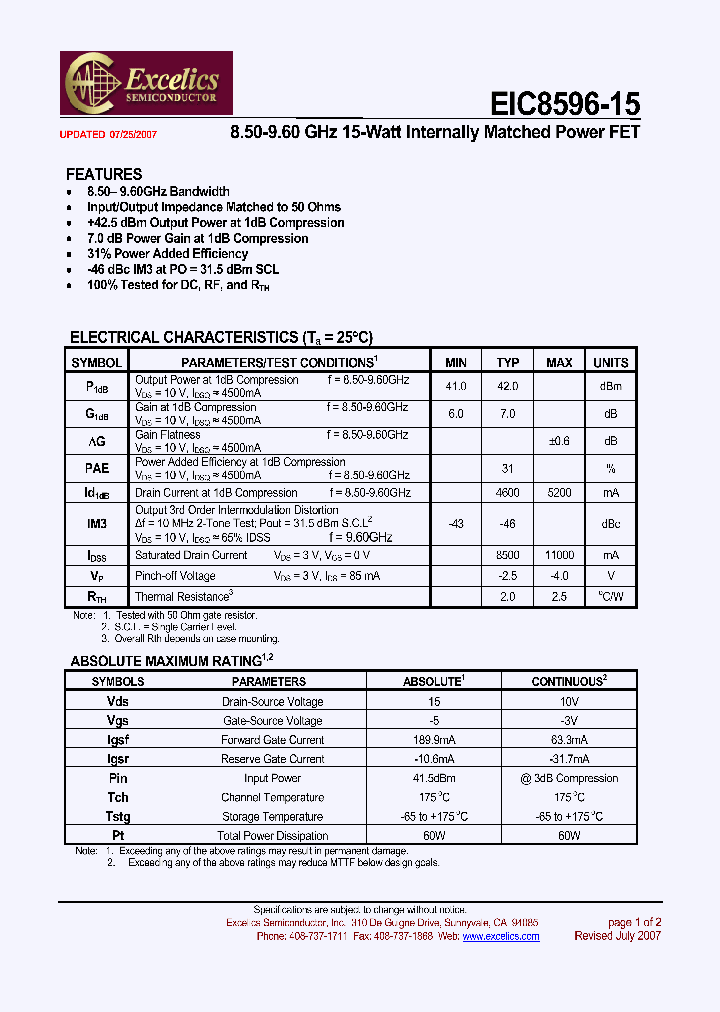 EIC8596-15_4659945.PDF Datasheet