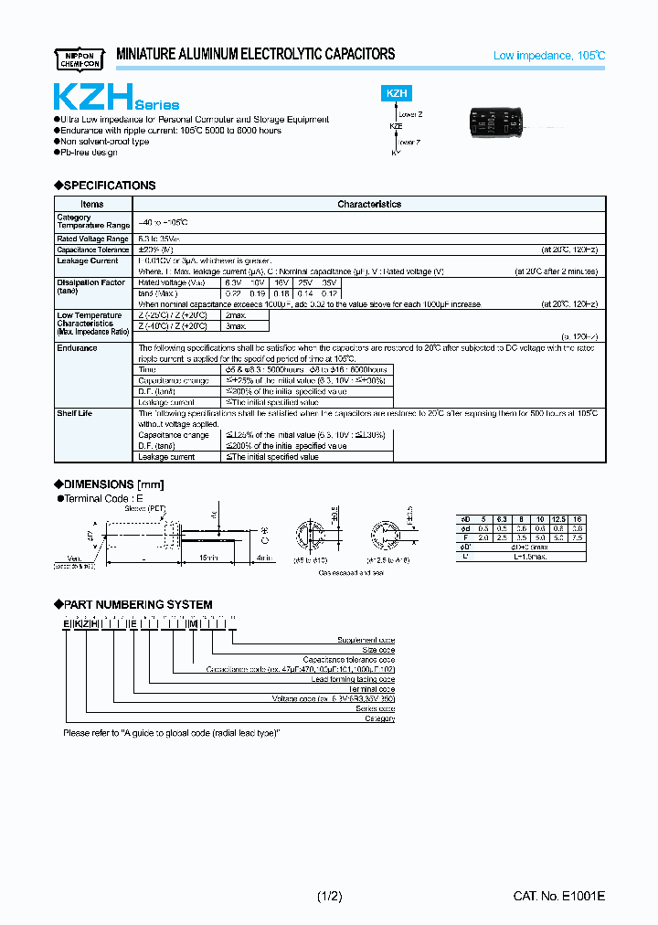 EKZH250ESS102MJ25S_4531214.PDF Datasheet