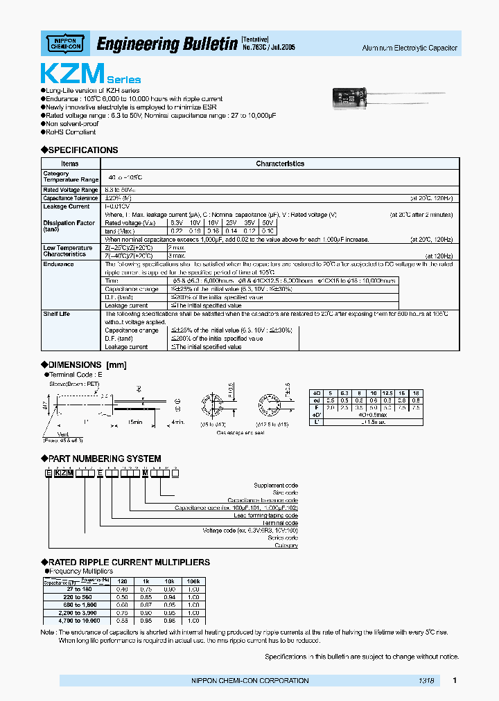 EKZM250ESS680ME11D_4397355.PDF Datasheet