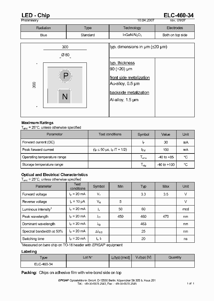 ELC-460-34_4887454.PDF Datasheet