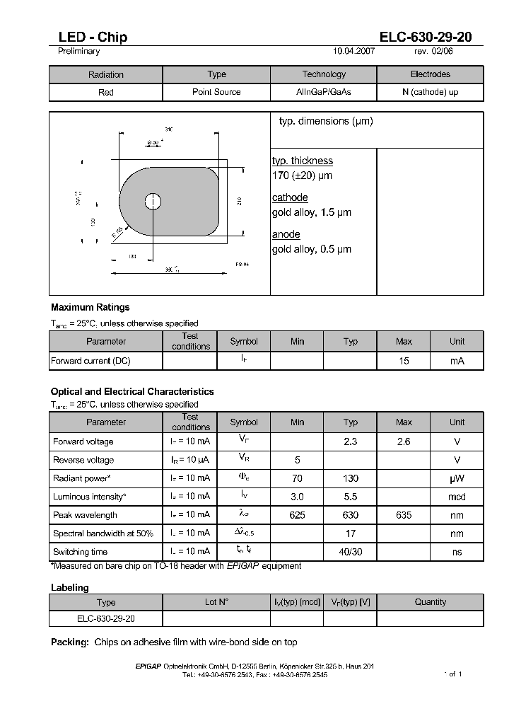 ELC-630-29-20_4687120.PDF Datasheet