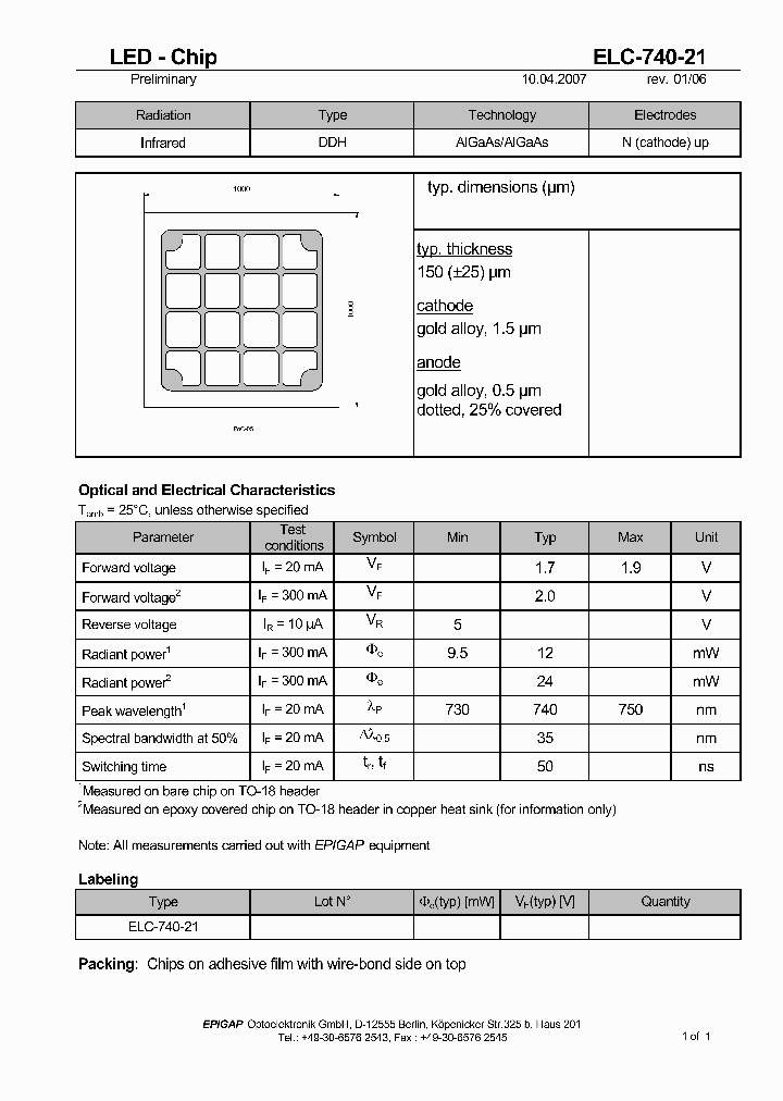 ELC-740-21_4597344.PDF Datasheet
