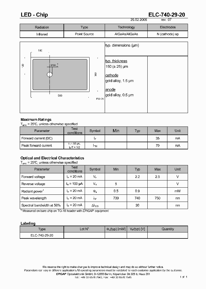 ELC-740-29-20_4597347.PDF Datasheet