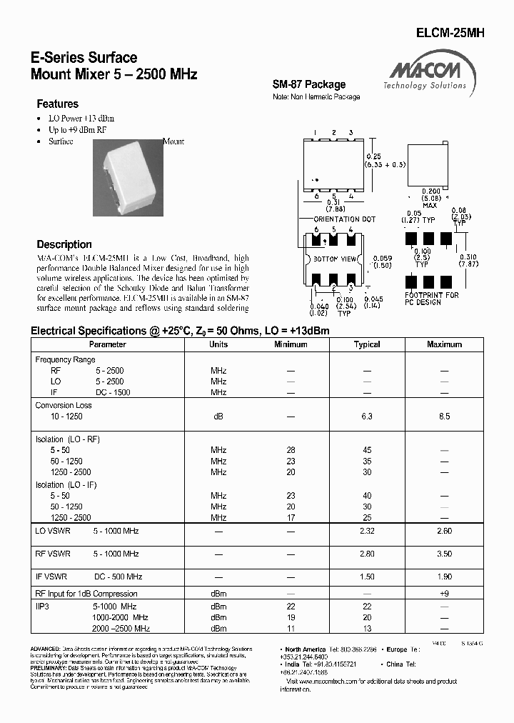 ELCM-25MH_4468113.PDF Datasheet