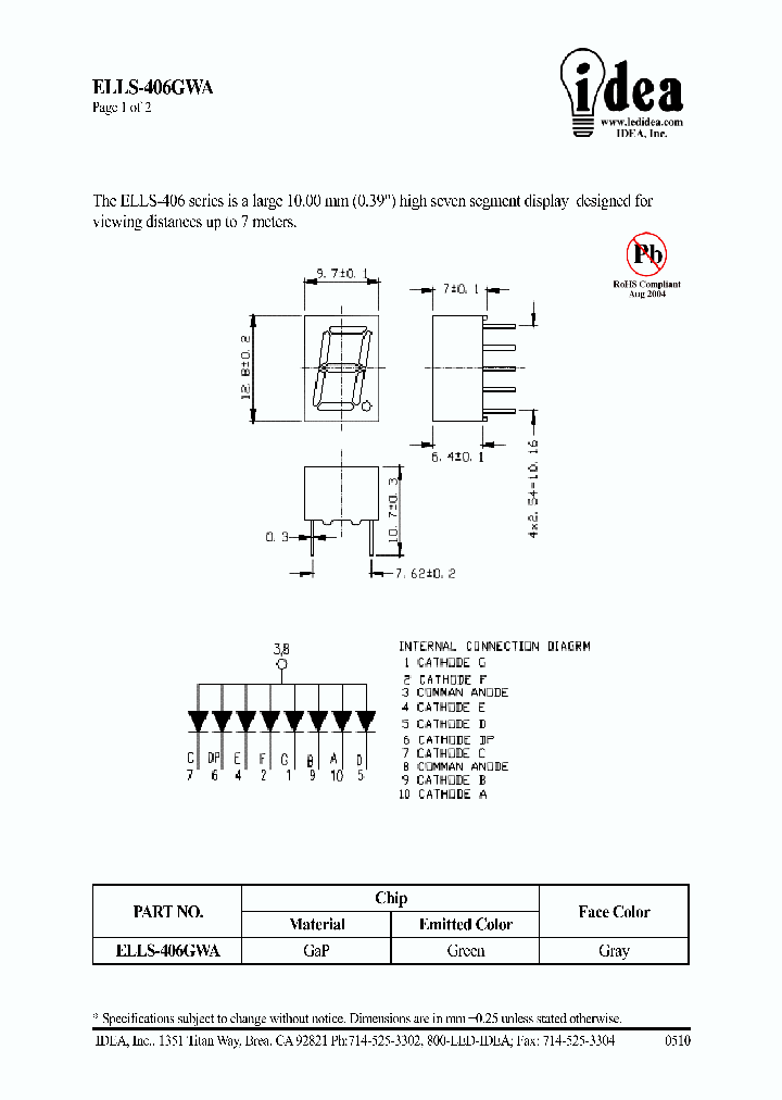 ELLS-406GWA_4577372.PDF Datasheet