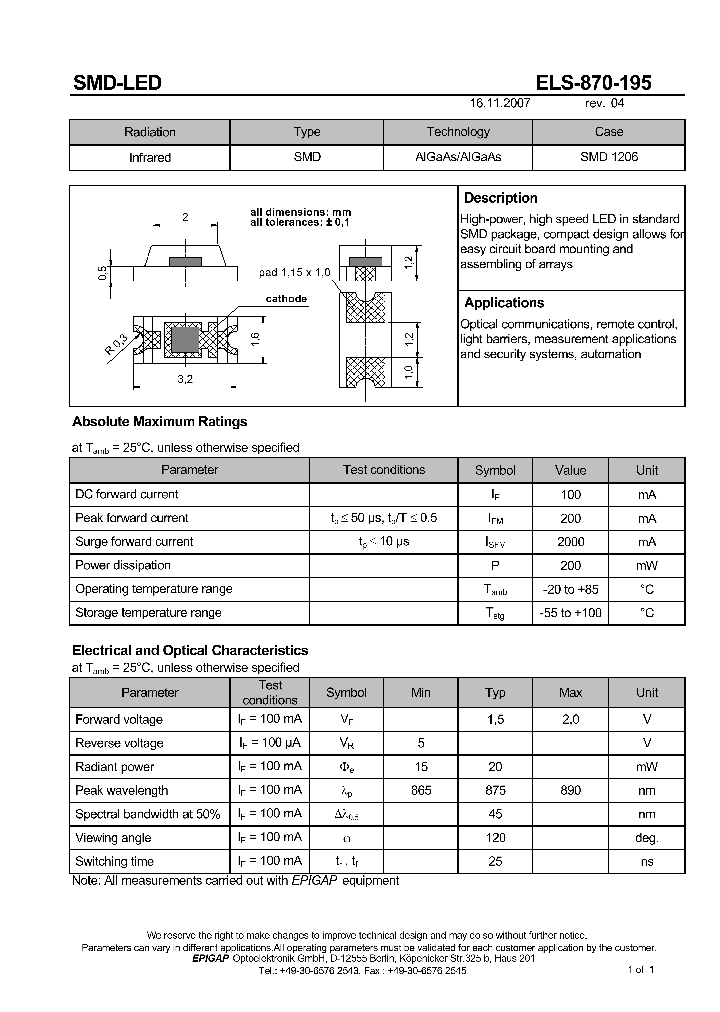 ELS-870-195_4715769.PDF Datasheet