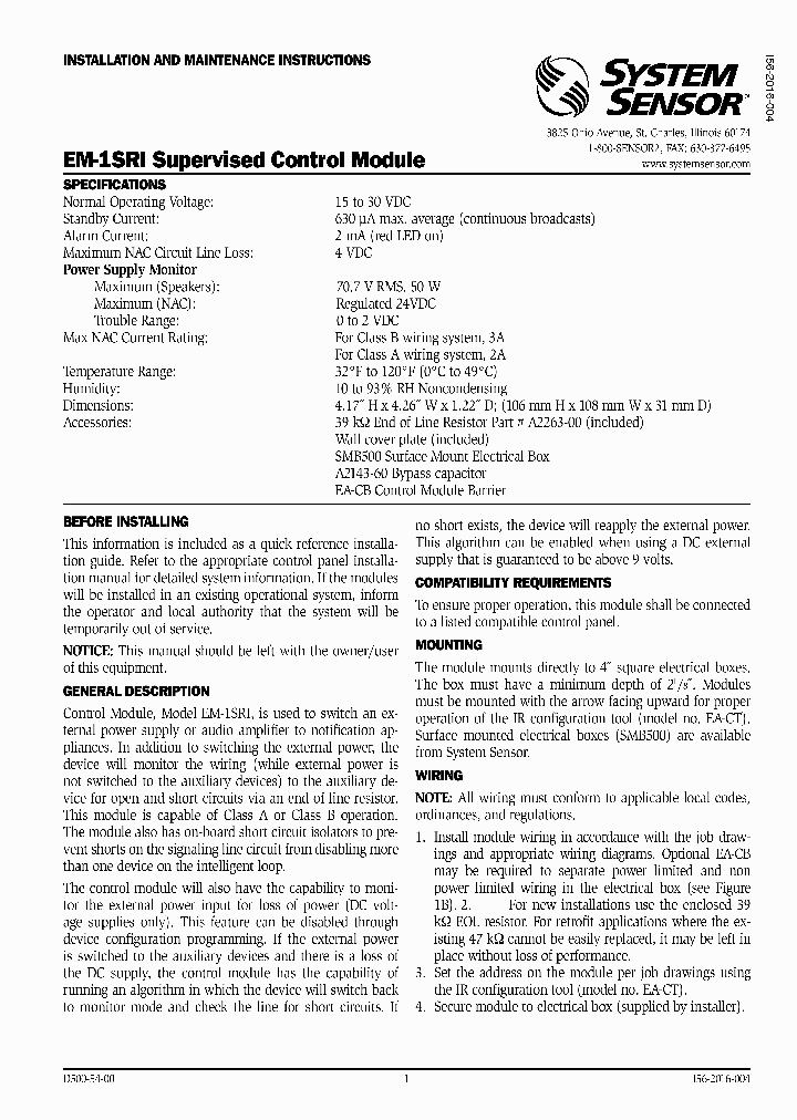 EM-1SRI_4519379.PDF Datasheet