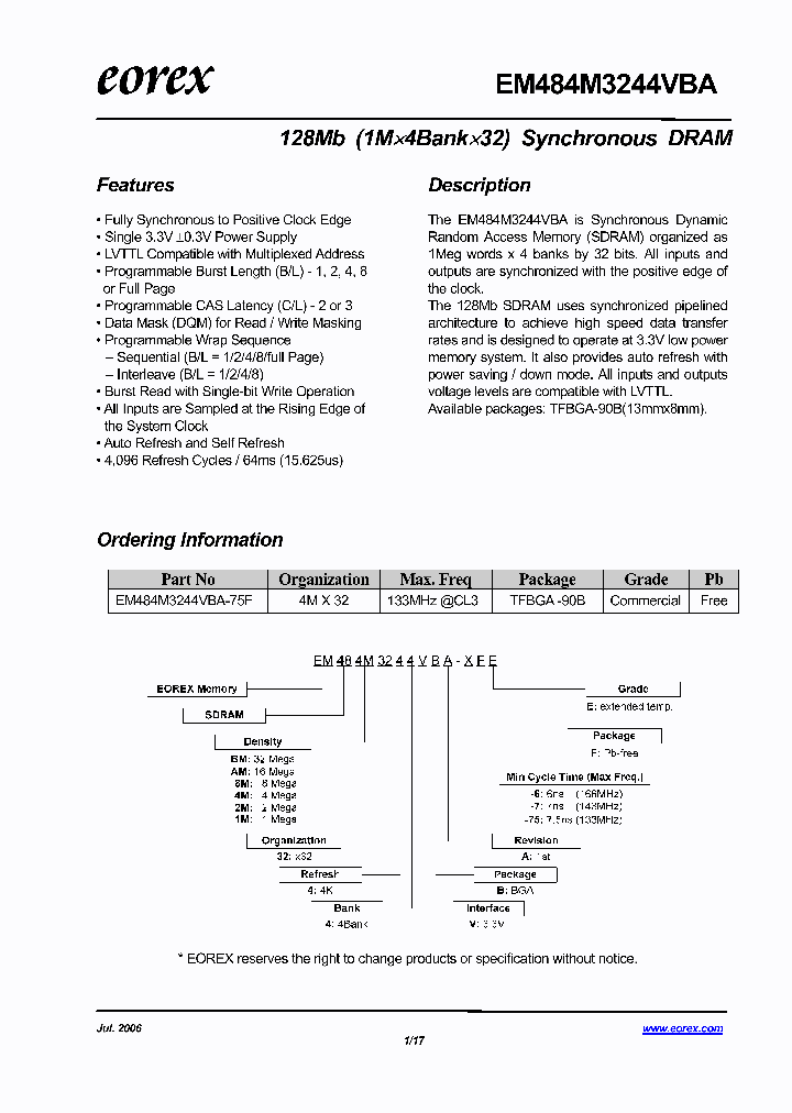 EM48AM3244VBA-6FE_4184910.PDF Datasheet