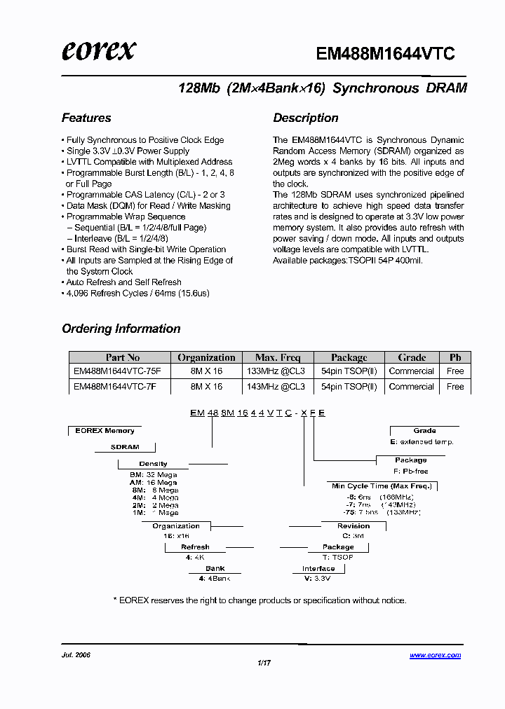 EM48BM1644VTC-6FE_4185380.PDF Datasheet