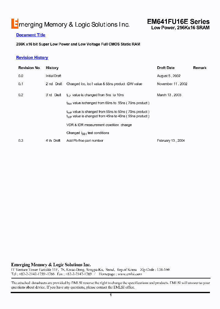 EM6110FR32AW-10L_4611127.PDF Datasheet