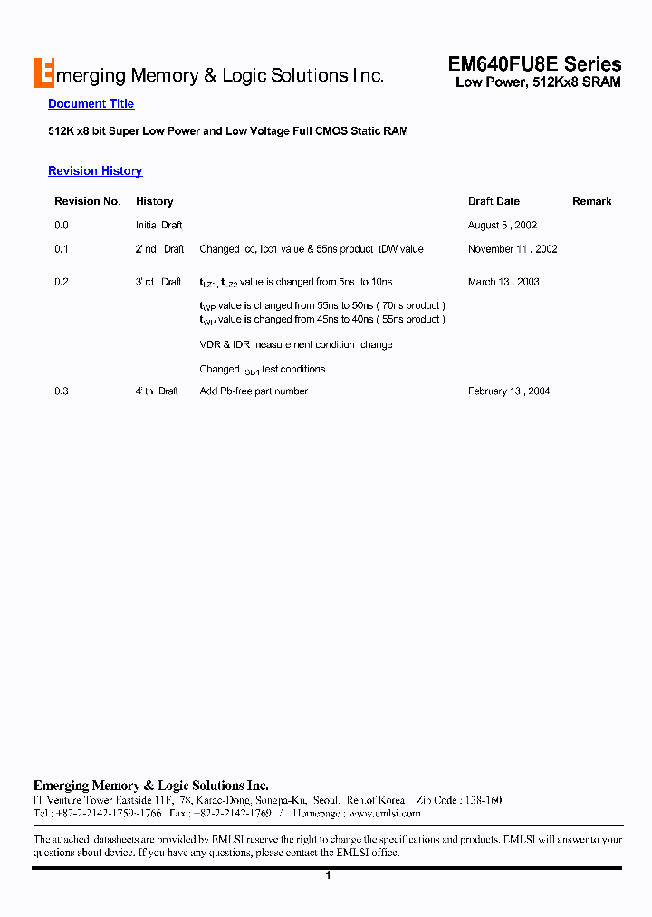 EM621FS32DW-10L_4199888.PDF Datasheet