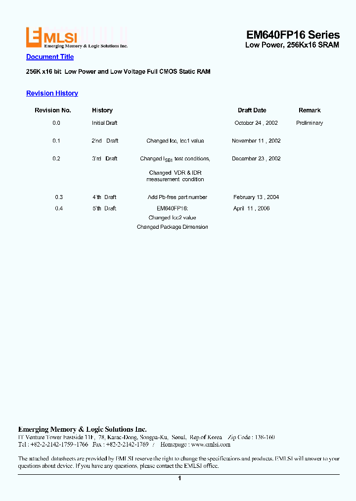 EM6320FP16AW-55LF_4198314.PDF Datasheet