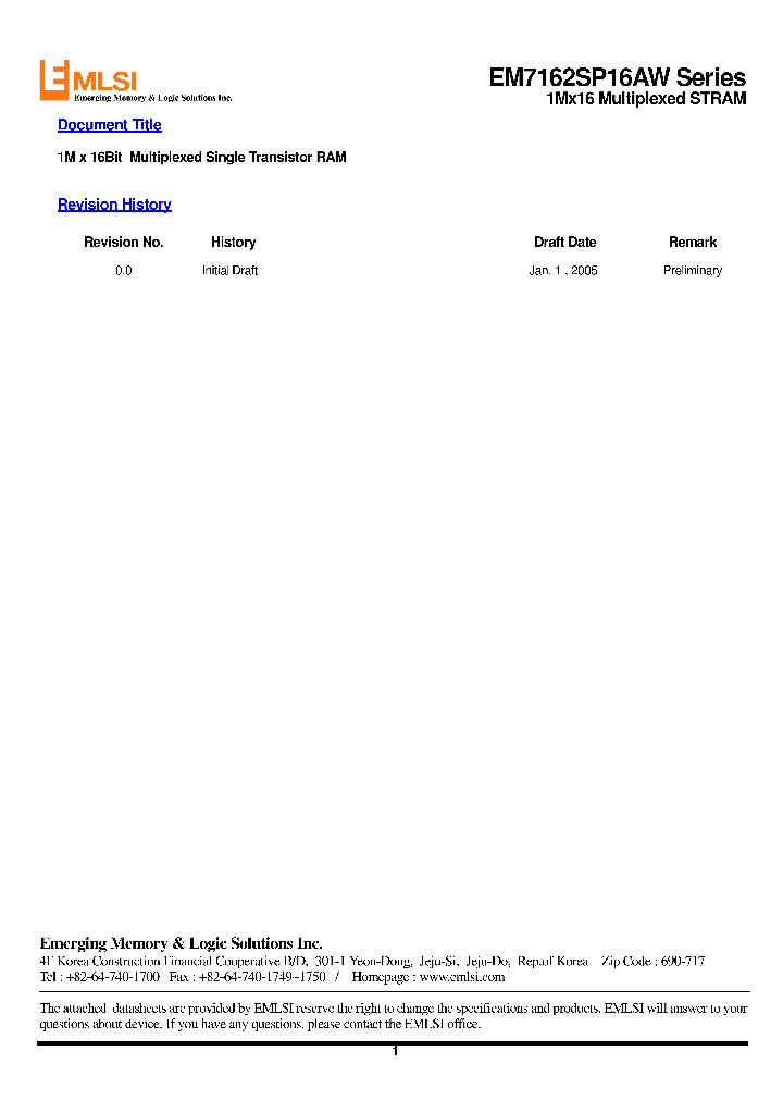 EM7162SP16AW-10L_4446014.PDF Datasheet