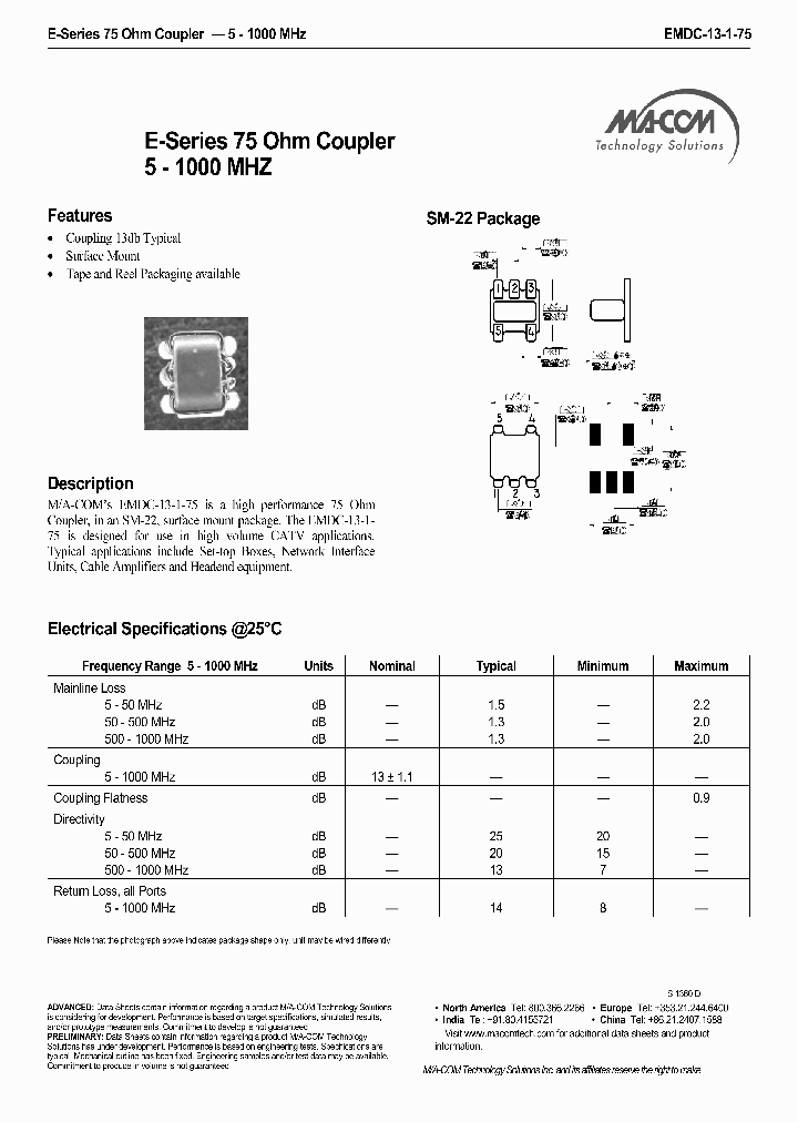 EMDC-13-1-75_4844132.PDF Datasheet