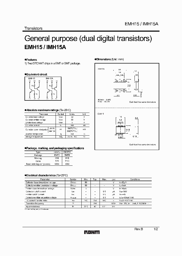 EMH151_4582093.PDF Datasheet