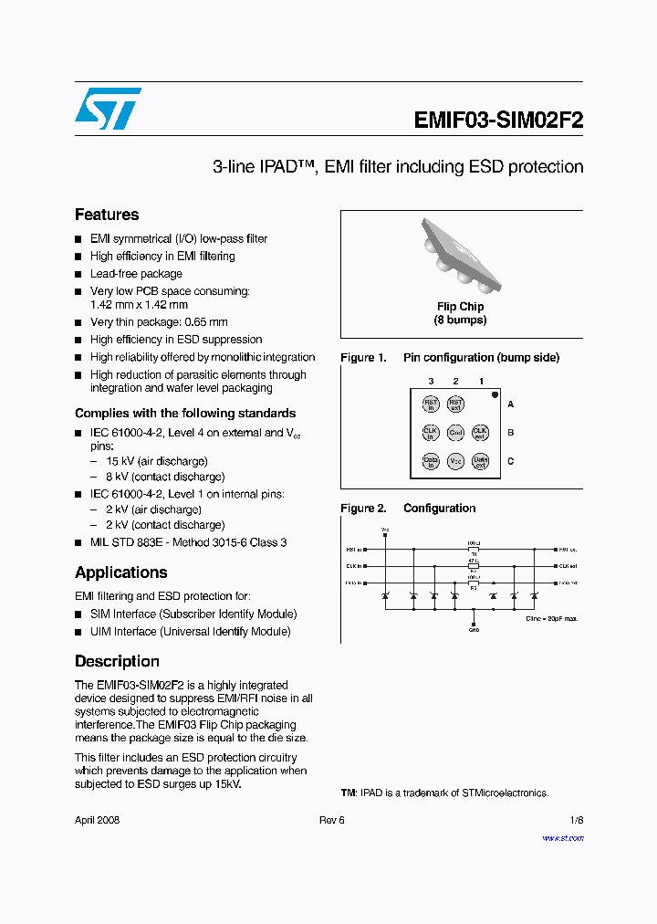 EMIF03-SIM02F208_4223997.PDF Datasheet