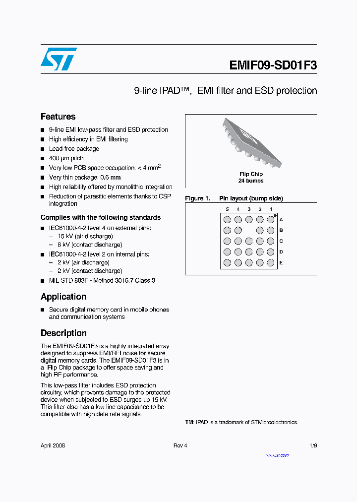 EMIF09-SD01F308_4341700.PDF Datasheet