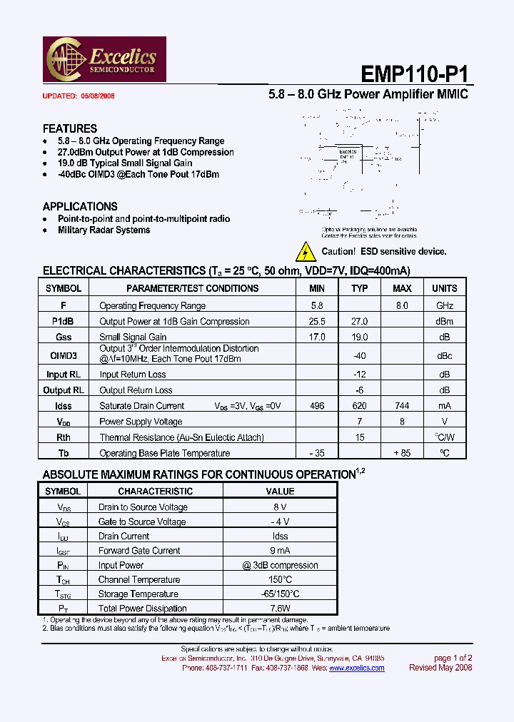 EMP110-P1_4775141.PDF Datasheet
