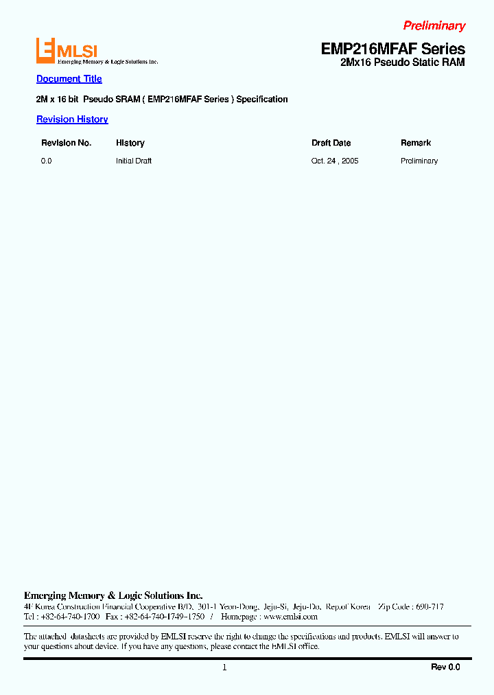 EMP216MFAF_4200838.PDF Datasheet