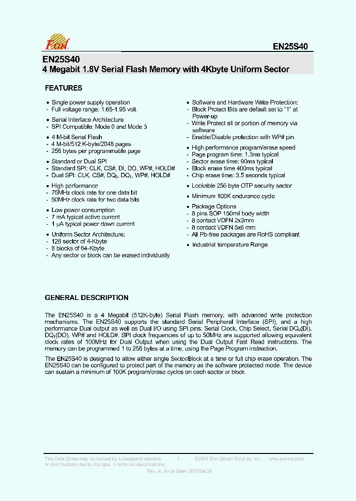 EN25S40-75WI_4588044.PDF Datasheet