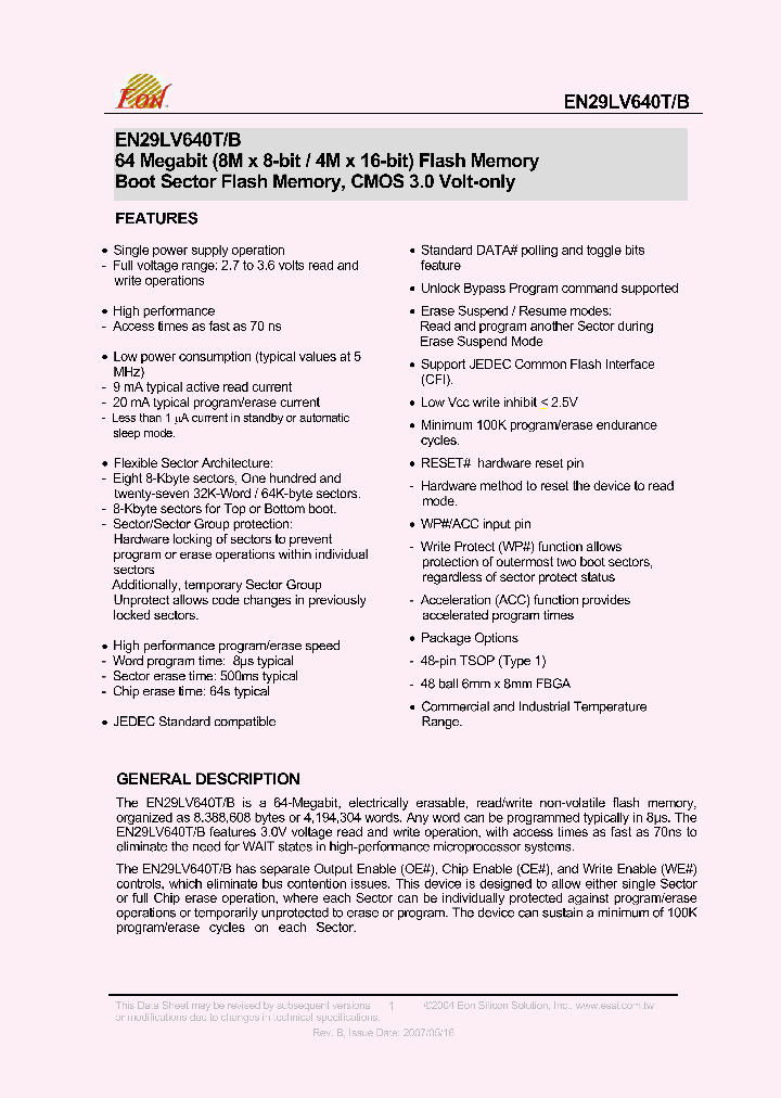 EN29LV640T-90TI_4225062.PDF Datasheet