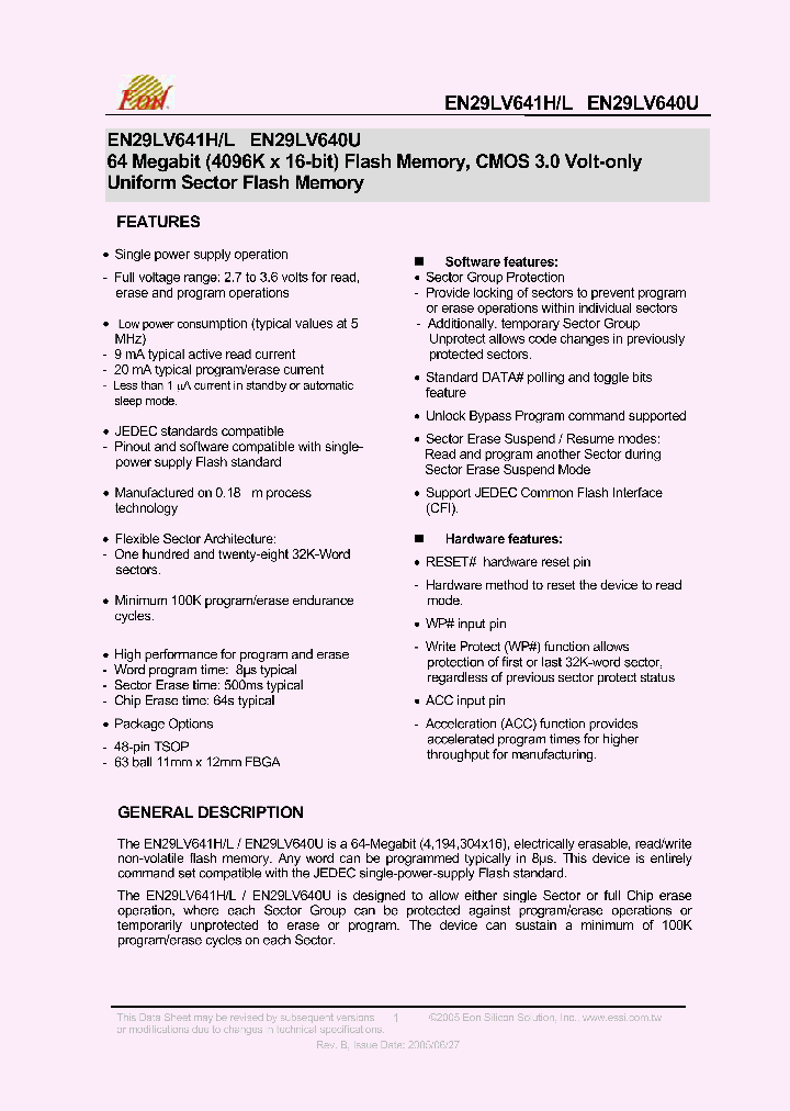 EN29LV641H_4849303.PDF Datasheet