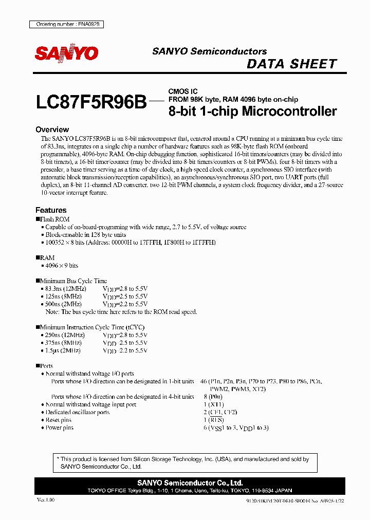ENA0928_4287864.PDF Datasheet