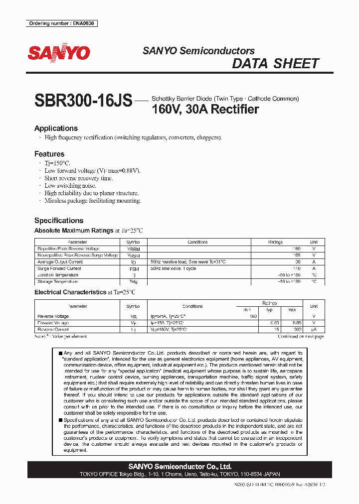 ENA0930_4492501.PDF Datasheet