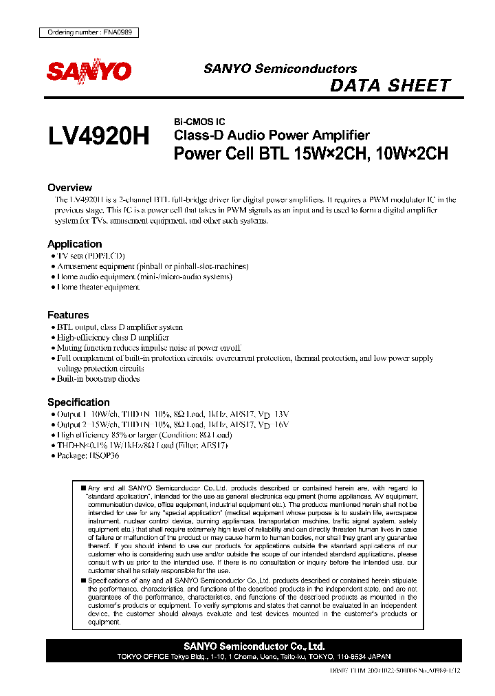 ENA0989_4786541.PDF Datasheet