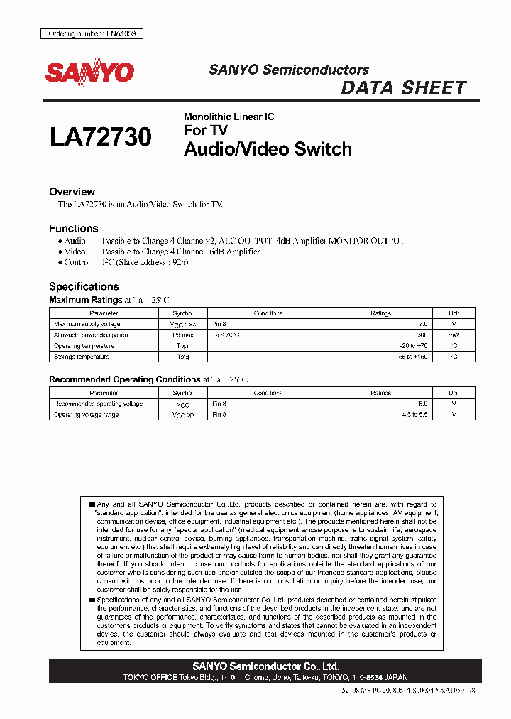 ENA1059_4492380.PDF Datasheet
