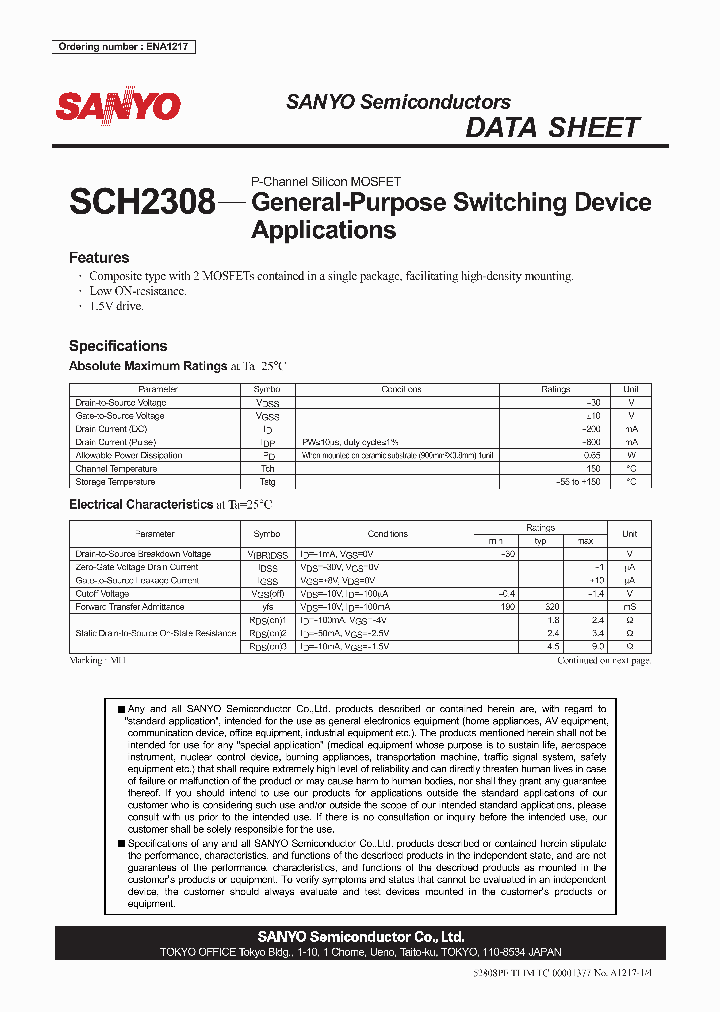 ENA1217_4287772.PDF Datasheet