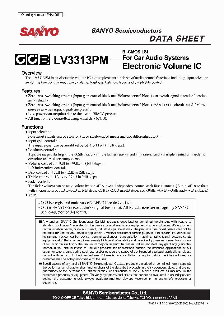 ENA1257_4492389.PDF Datasheet