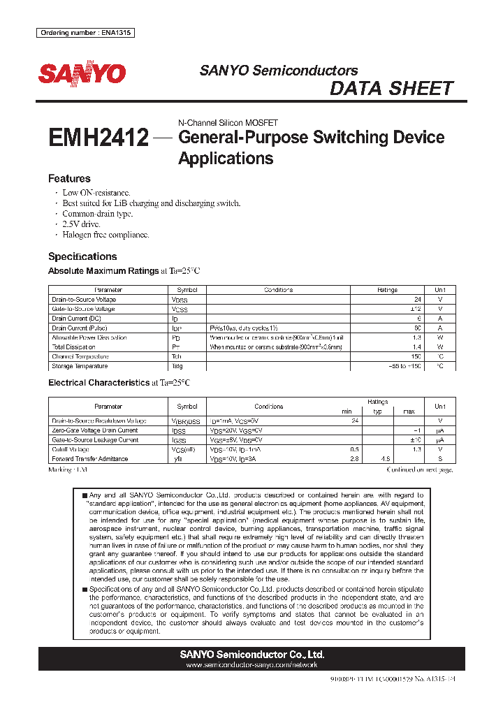 ENA1315_4492411.PDF Datasheet