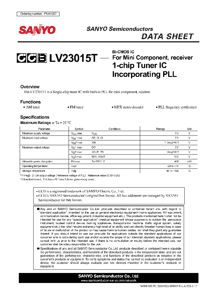 ENA1352_4715351.PDF Datasheet