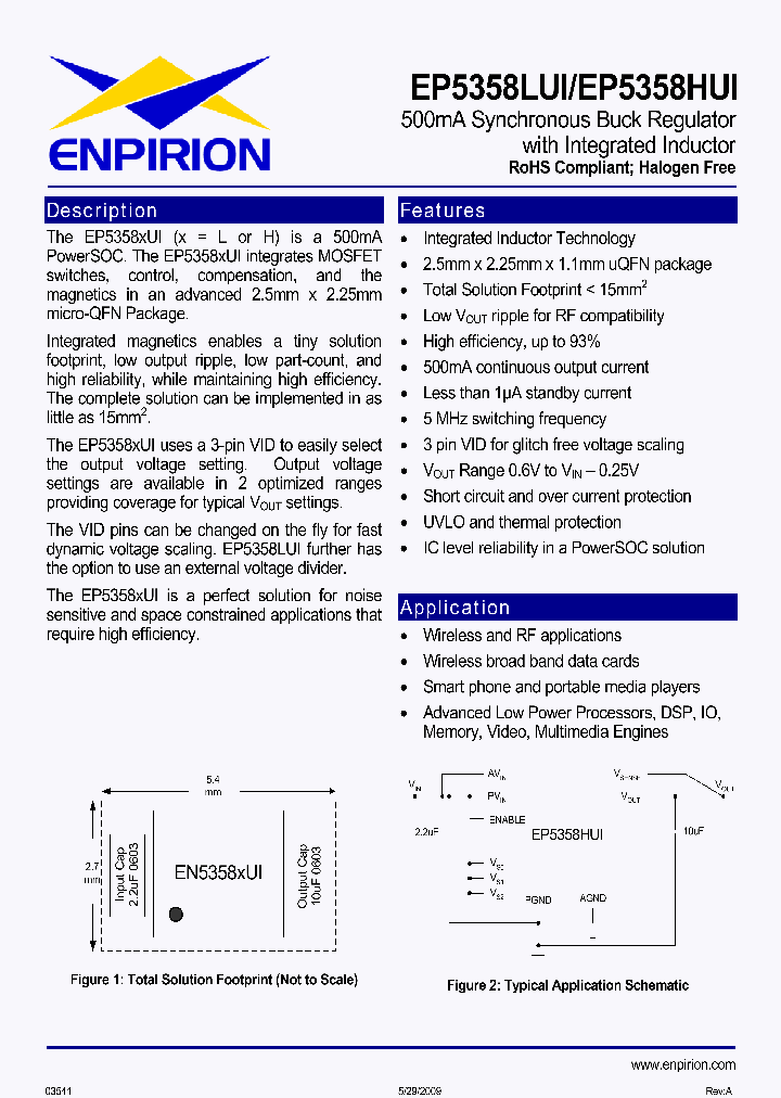 EP5358HUI_4660712.PDF Datasheet
