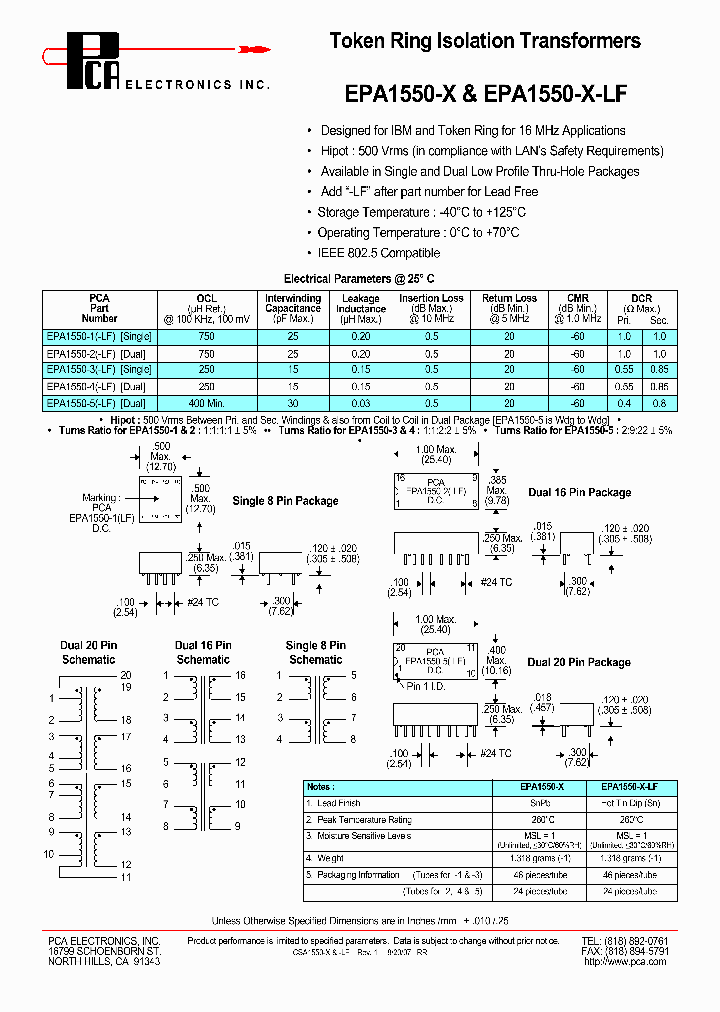 EPA1550-1_4508905.PDF Datasheet